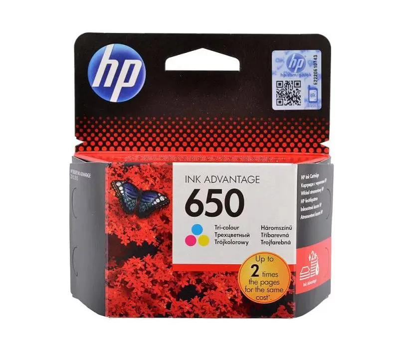 Картридж HP Europe CZ102AE №650 трехцветный
