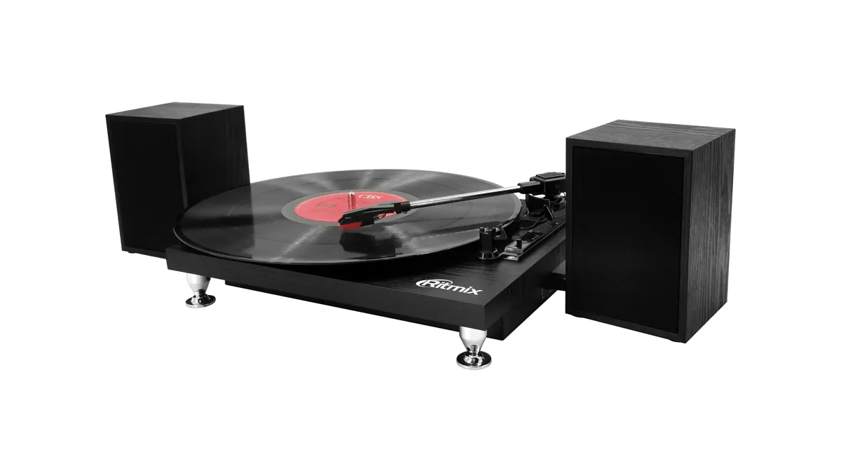 Проигрыватель виниловый Ritmix LP-240 темное дерево