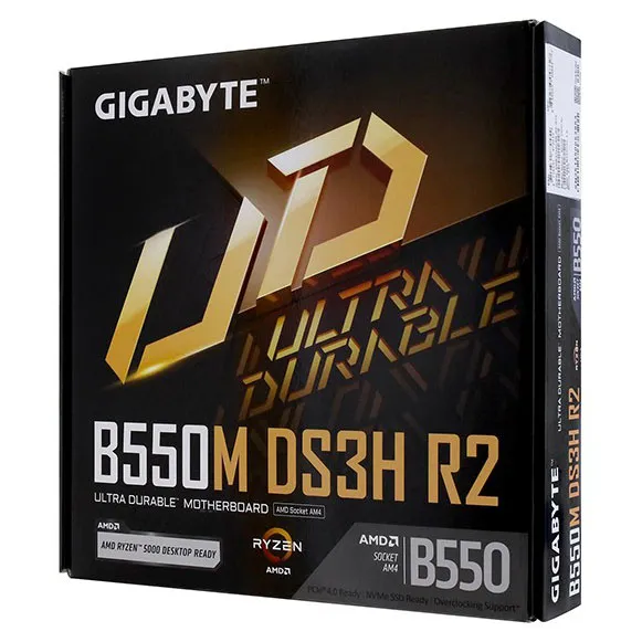 Материнская плата Gigabyte B550M DS3H R2