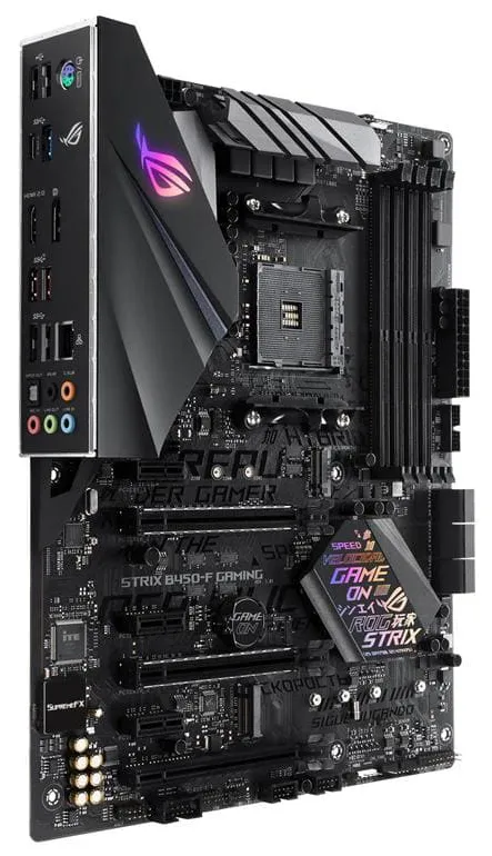 Материнская плата Asus ROG STRIX B450-F GAMING