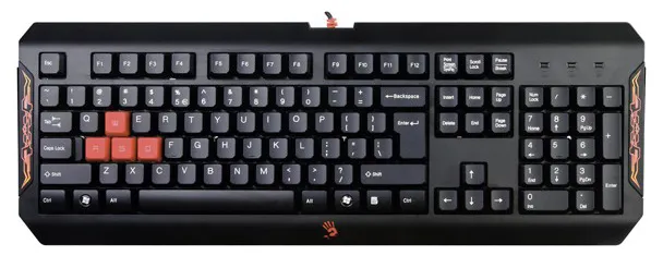 Клавиатура игровая Bloody Q100 USB