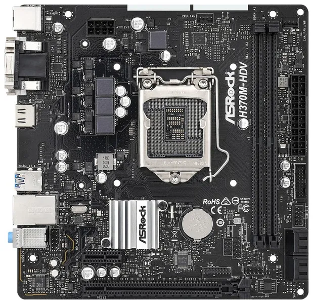 Материнская плата ASRock H370M-HDV