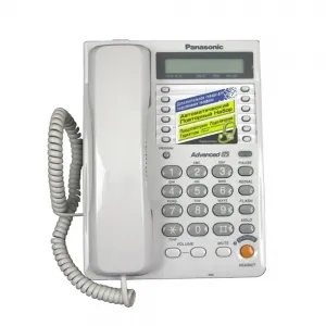 Телефон проводной Panasonic KX-TS2365RUW