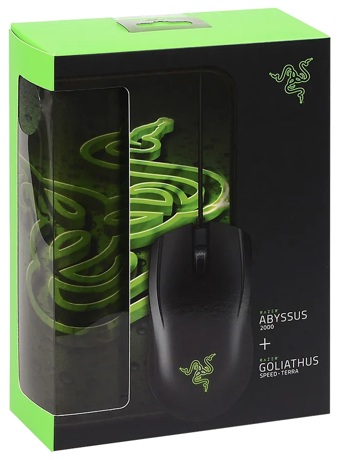 Компьютерная мышь Razer Abyssus and Goliathus RZ83-02020100-B3M1