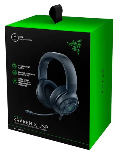 Гарнитура Razer Kraken X USB RZ04-02960100-R3M1