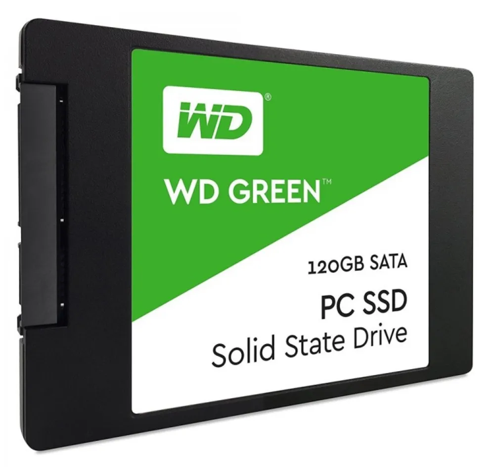 SSD накопитель 120ГБ WD Green 3D NAND WDS120G2G0A
