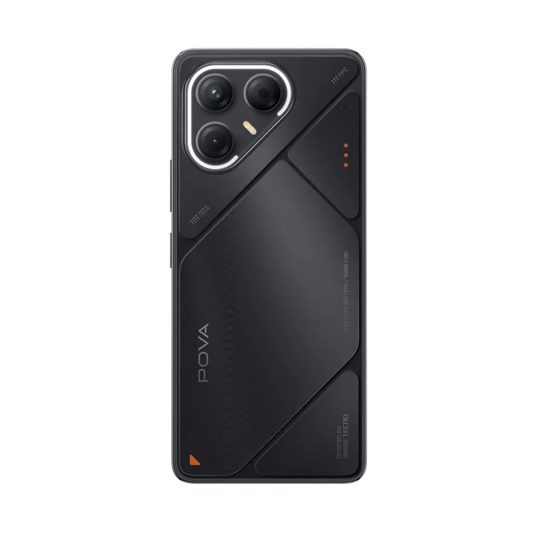 Смартфон TECNO POVA 7 5G LJ7 256+8 GB Geek Black