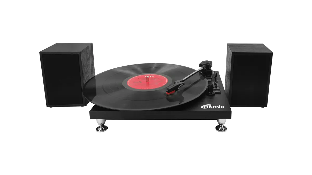 Проигрыватель виниловый Ritmix LP-240 темное дерево
