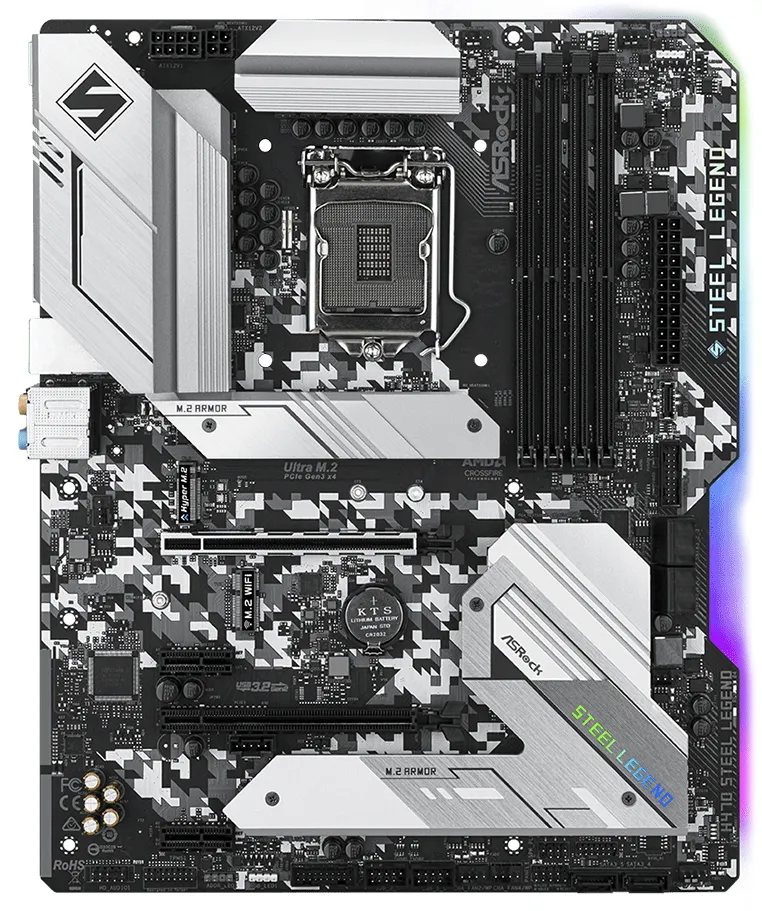 Материнская плата ASRock H470 Steel Legend