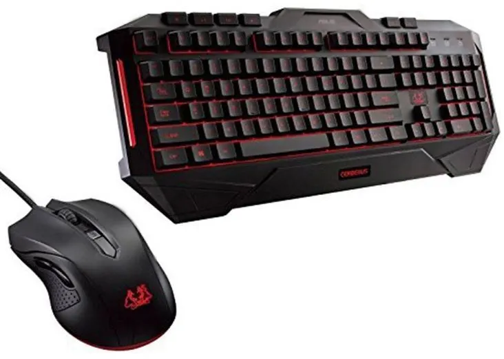 Комплект клавиатура+мышь Asus Cerberus Combo RU 90YH0141-B2RA00