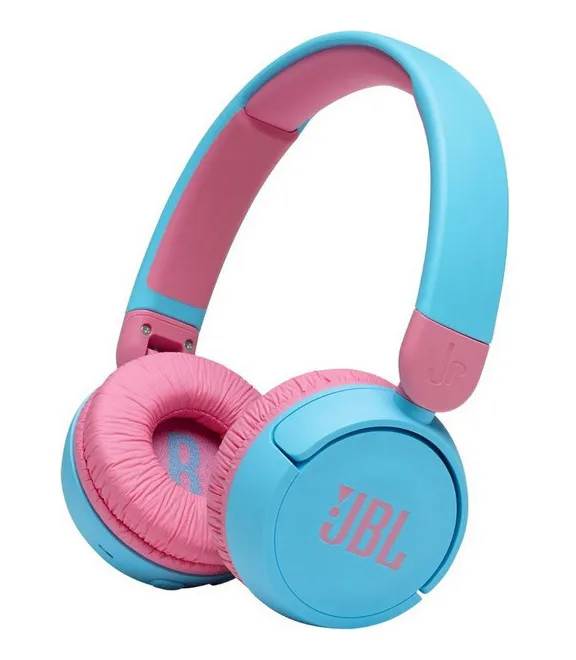Bluetooth Гарнитура JBL JR 310 BT Синий/Розовый JBLJR310BTBLU