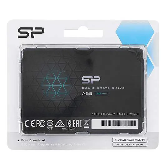 SSD накопитель 2 TB Silicon Power A55 SP002TBSS3A55S25