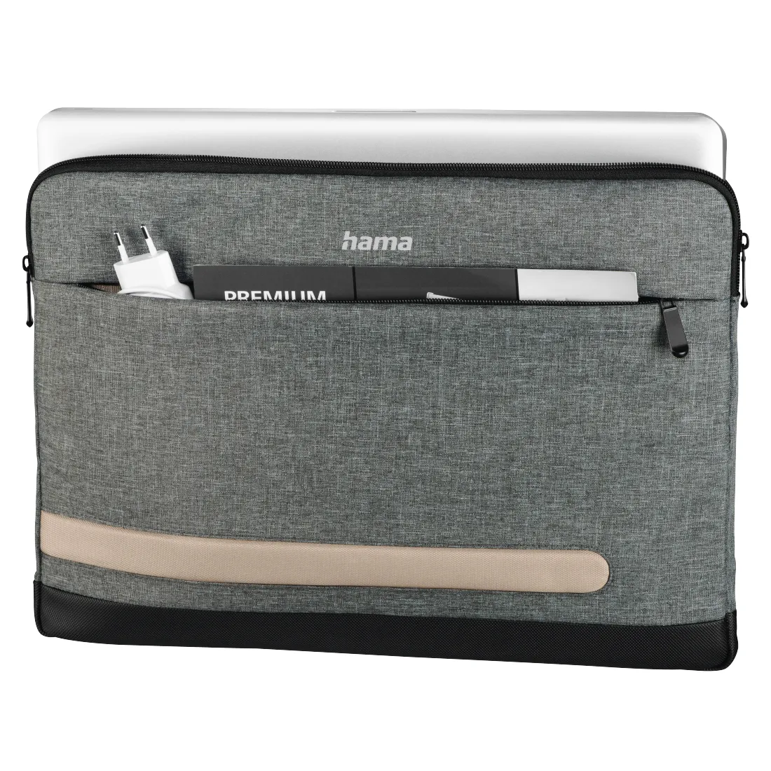 Чехол для ноутбука Hama Terra, 00196603, up to 15.6", Grey