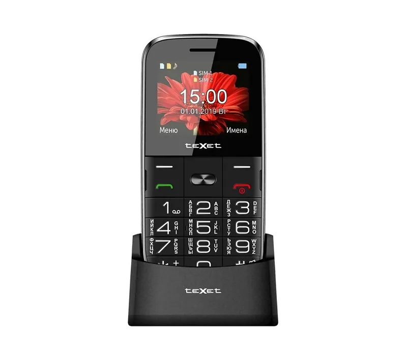Мобильный телефон Texet TM-B201 чёрный