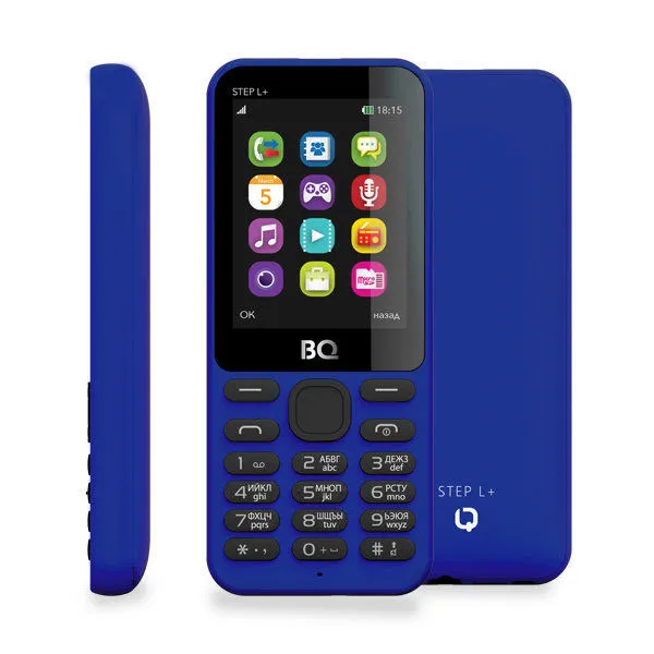 Мобильный телефон BQ 2431 Step L+ синий