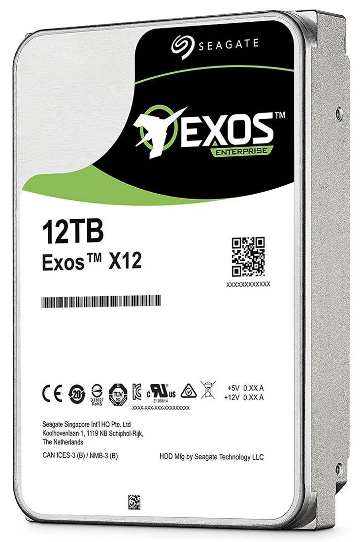 Жесткий диск 12Tb Seagate Enterprise Capacity ST12000NM0007