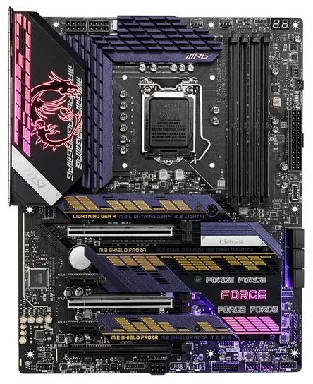 Материнская плата MSI MPG Z590 GAMING FORCE