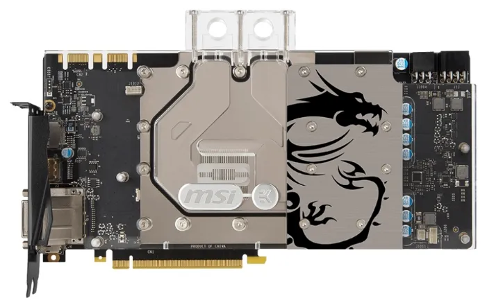 Видеокарта 8 GB MSI GeForce GTX 1070 SEA HAWK EK X