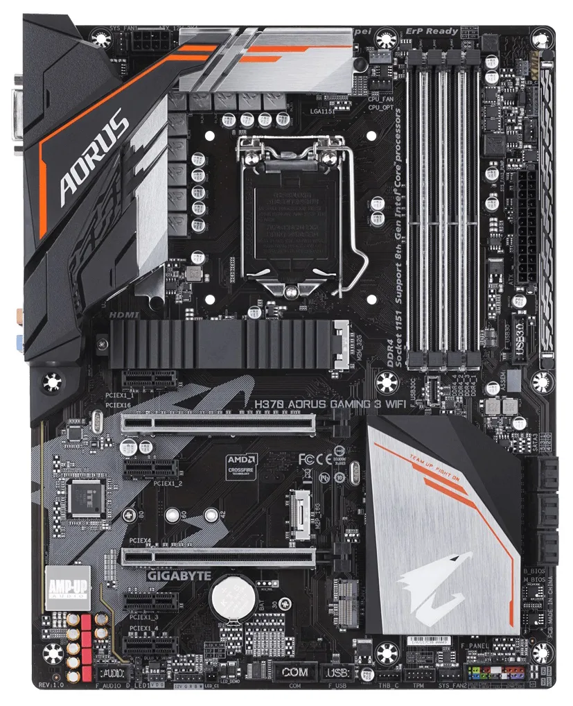 Материнская плата Gigabyte H370 AORUS Gaming 3 WIFI