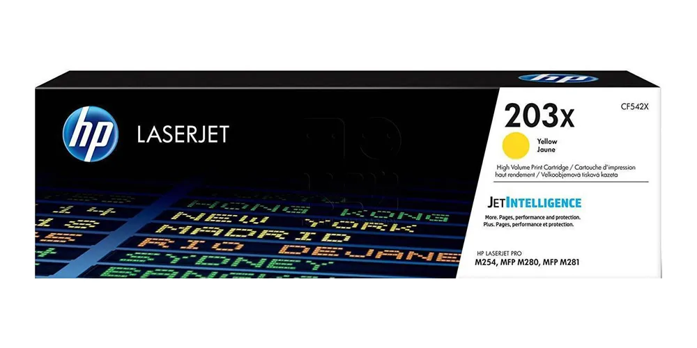 Картридж HP CF542A 203A Yellow