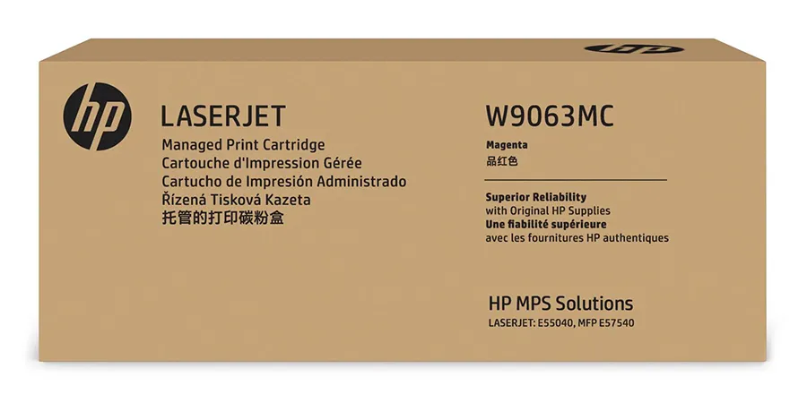 Картридж HP Europe W9063MC Лазерный пурпурный