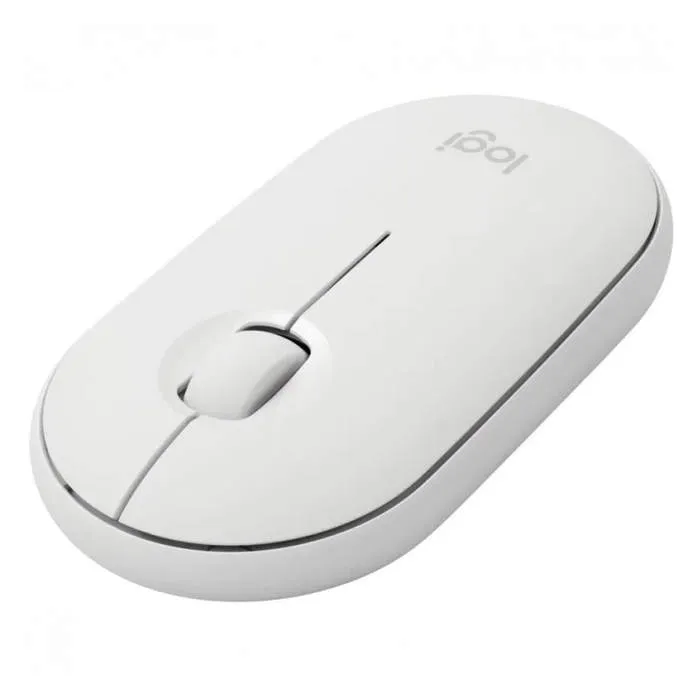 Компьютерная мышь LOGITECH Pebble M350 white 910-005541