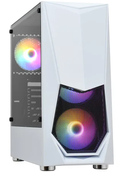 Корпус для ПК 1stPlayer DK-3 WHITE white