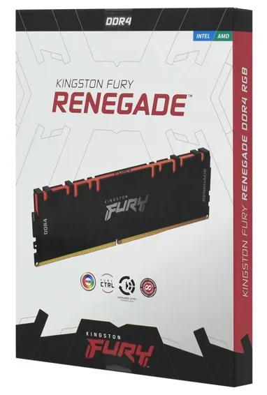 Оперативная память 16 GB kit Kingston Fury Renegade RGB KF436C16RBAK2/16