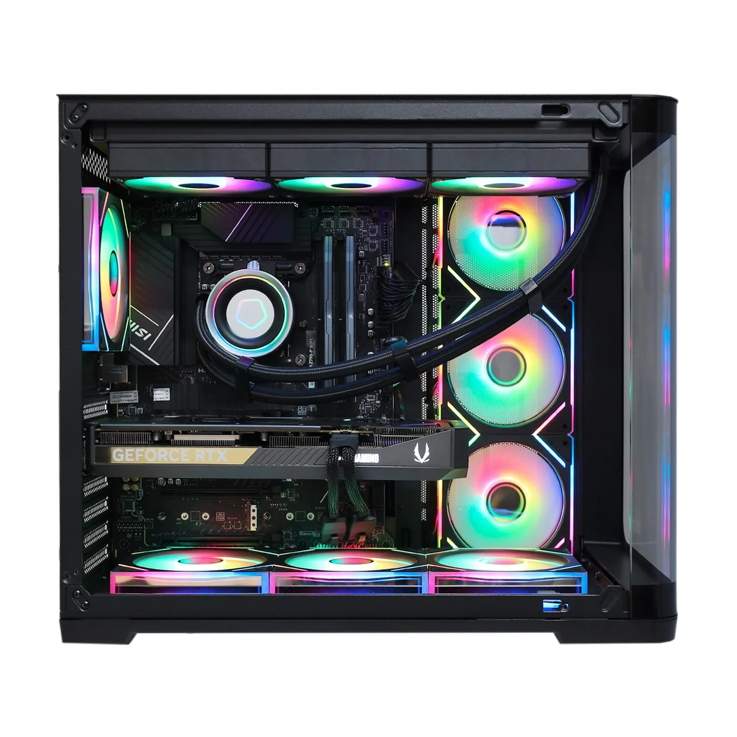 Core i7-14700F-2.1GHz/Z790/RAM 32GB/SSD 1TB (M.2)/RTX5070 Ti -16GB/no DVD/850W/