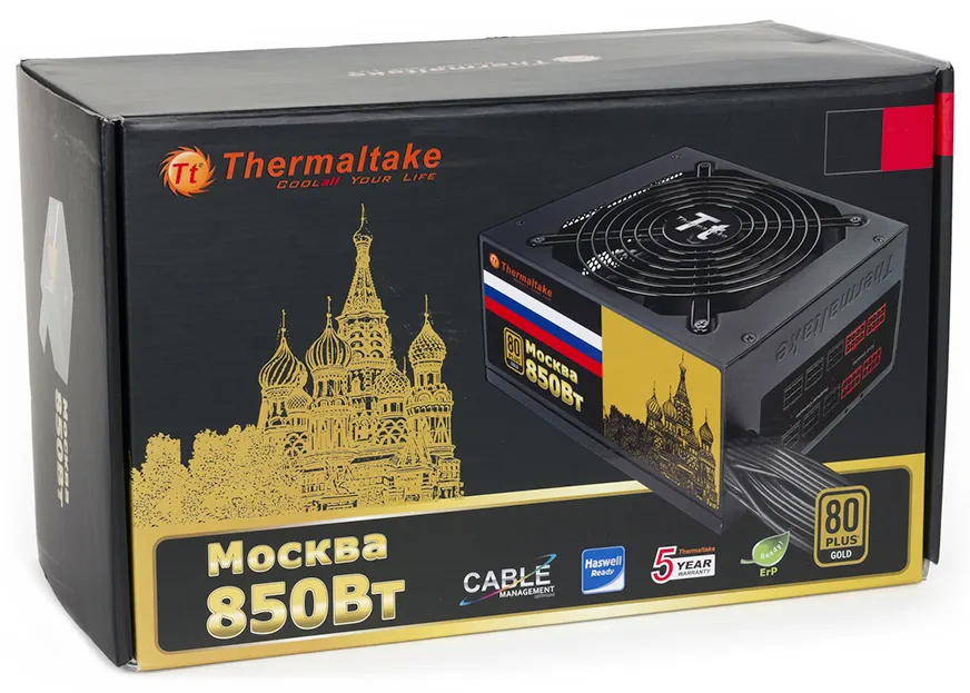 Блок питания 850W Thermaltake RU W Series Moscow W0428RE