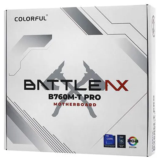 Материнская плата Colorful BATTLE-AX B760M-T PRO V20 D4