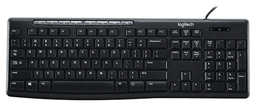 Клавиатура Logitech K200 920-008814 black