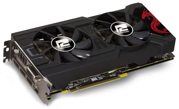 Видеокарта 8 GB PowerColor Red Dragon AXRX 570 8GBD5-3DHD/OC
