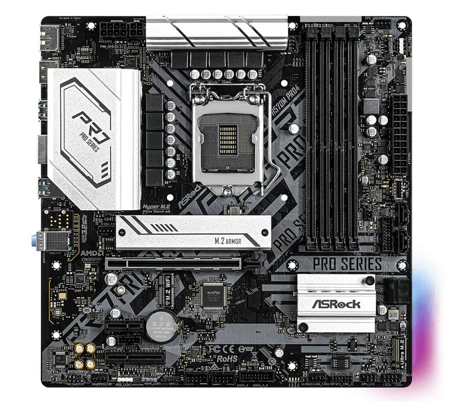 Материнская плата ASRock H570M PRO4
