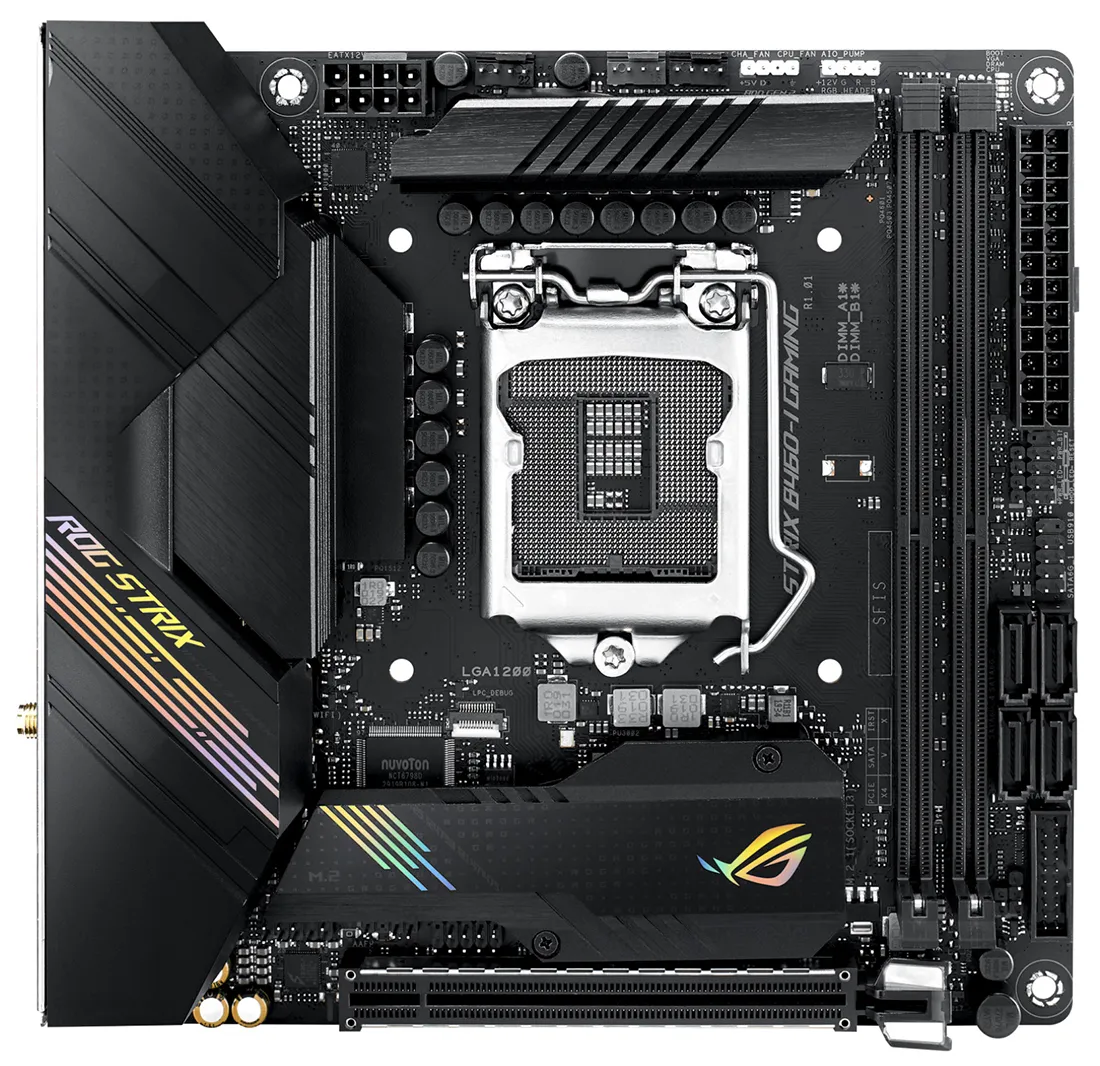 Материнская плата ASUS ROG STRIX B460-I GAMING