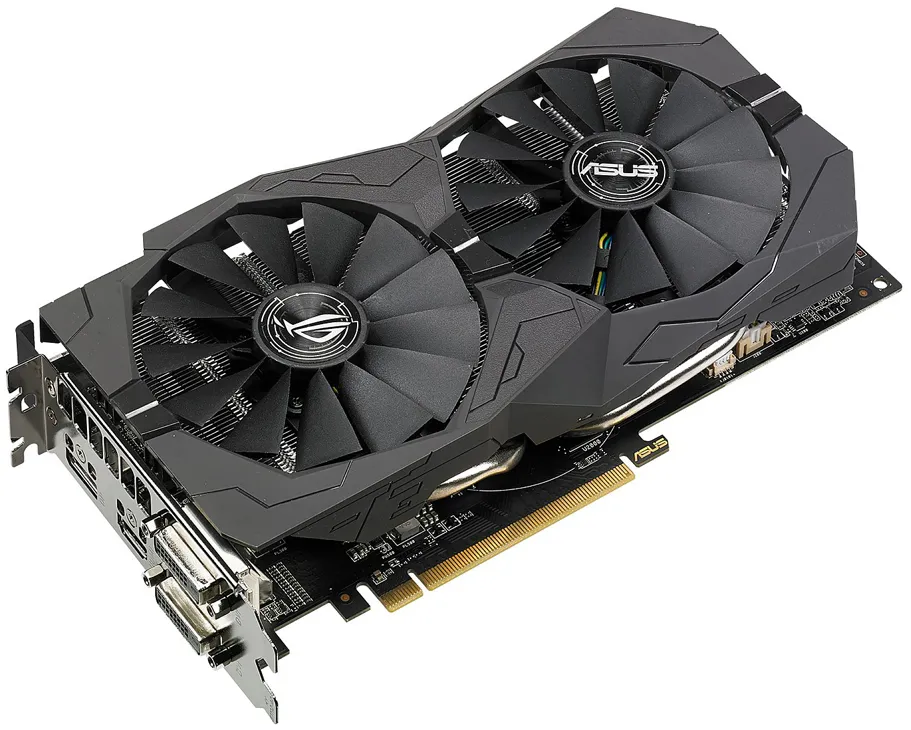 Видеокарта ASUS RX570 AREZ-STRIX-RX570-O4G-GAMING