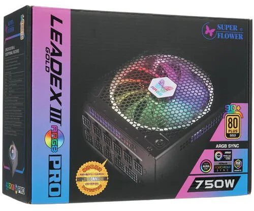 Блок питания 750W Super Flower Leadex III Gold SF-750F14RG V2.0