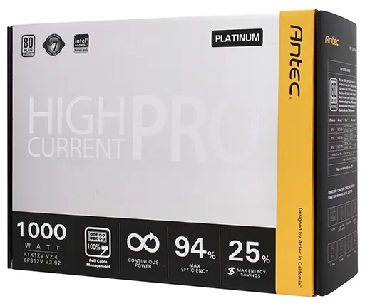 Блок питания Antec High Current Pro HCP-1000 Platinum EC