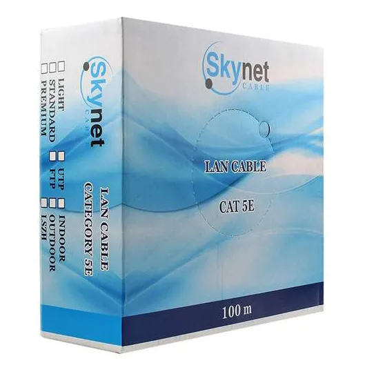 Кабель сетевой UTP SkyNet CSS-UTP-4-CU-OUT/100