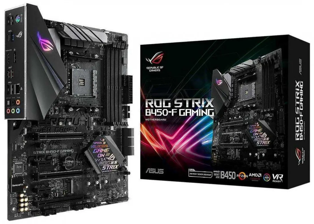 Материнская плата Asus ROG STRIX B450-F GAMING