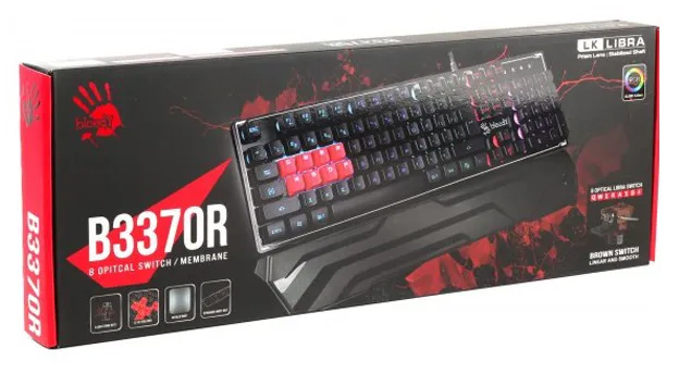 Клавиатура игровая Bloody B3370R USB