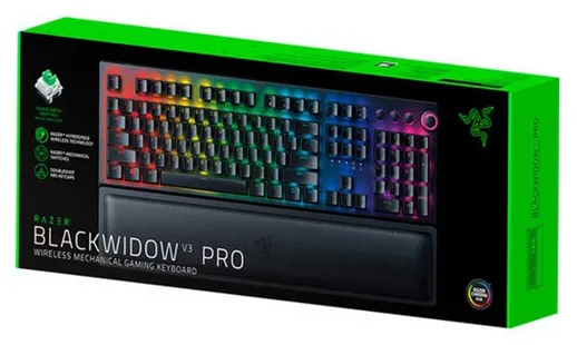 Клавиатура Razer BlackWidow V3 Pro Green Switch