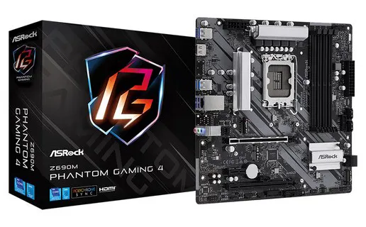Материнская плата ASRock Z690M PHANTOM GAMING 4