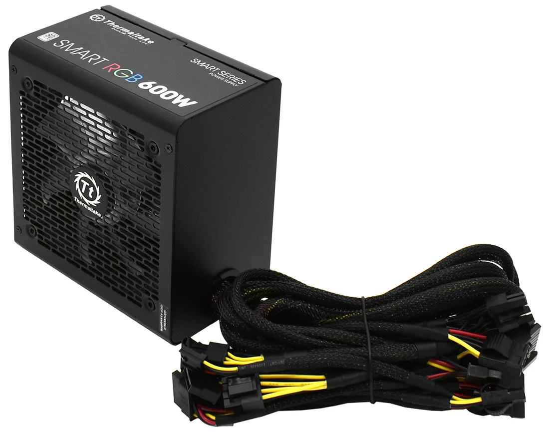 Блок питания Thermaltake Smart RGB 600W SPR-0600NHSAW