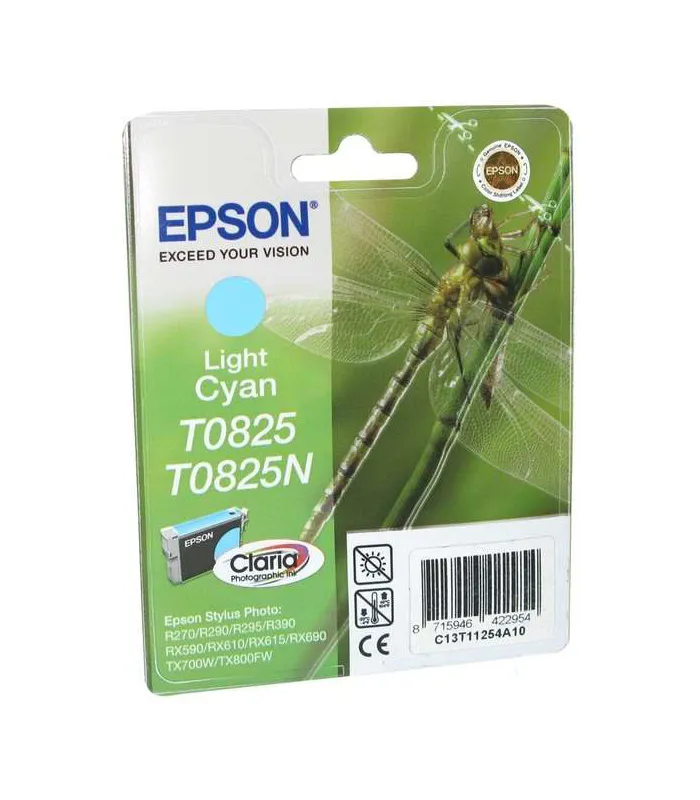 Картридж Epson C13T11254A10 светло-голубой