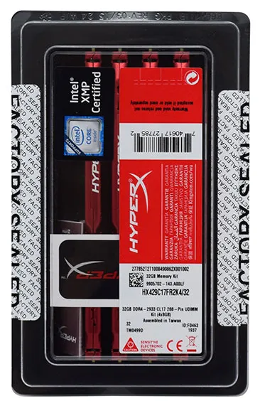 Оперативная память 32 GB kit Kingston HyperX Fury HX429C17FR2K4/32