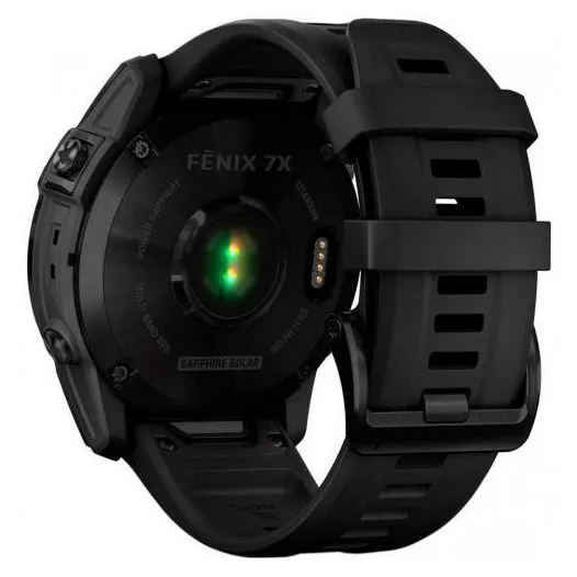 Часы Garmin Fenix 7X Sapph Sol черный 010-02541-23
