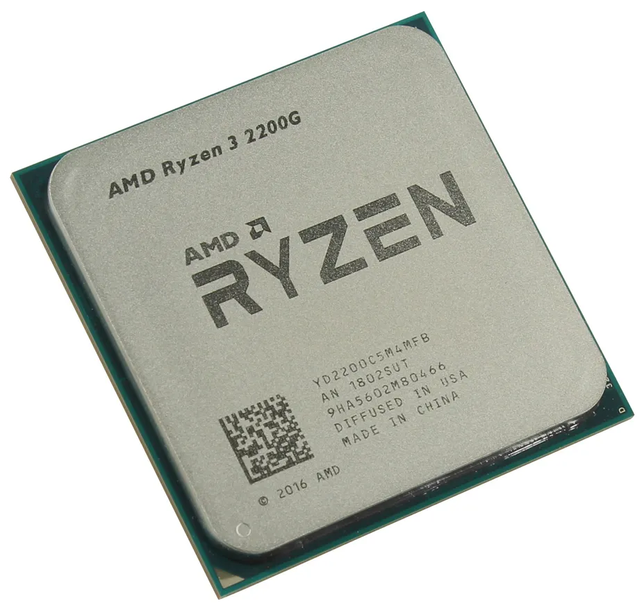 Процессор AMD Ryzen 3 2200G YD2200C5M4MFB Box