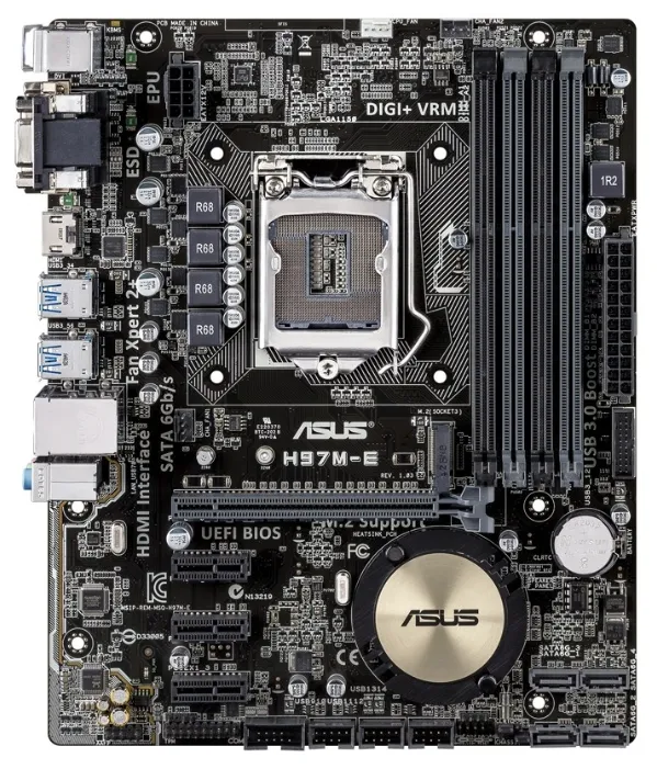 Материнская плата ASUS H97M-E