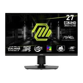 Монитор 27" MSI MAG 272URDF E16 Rapid IPS 1920x1080/3840x2160 160/320Hz 0.5ms 400cd/m2 1000:1 2xHDMI 1xDP 1xAudioOut, 2xUSB2.0 Type-A, 1xUSB2.0 Type-B, HAS, Adaptive-Sync, VESA DisplayHDR 400, 178° (Г) / 178° (В)